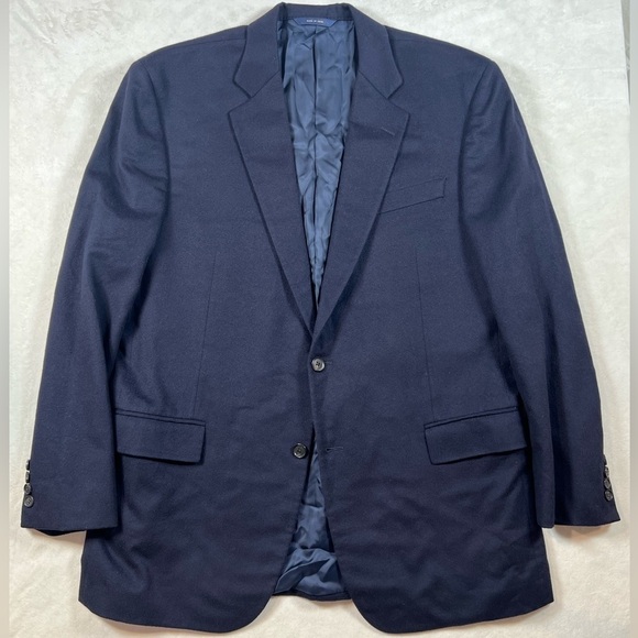 Brooks Brothers 44R Loro Piana 100% Cashmere 1818 Madison Fully Canvassed Blazer - Picture 3 of 15